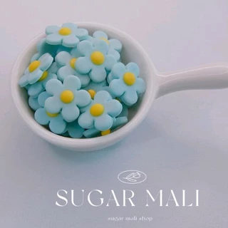 กัมเพส ดอกซากุระ น้ำตาลแต่งหน้าเค้ก น้ำตาลตกแต่งขนม น้ำตาลกินได้ น้ำตาลกัมเพส ขนาด 2x2 cm