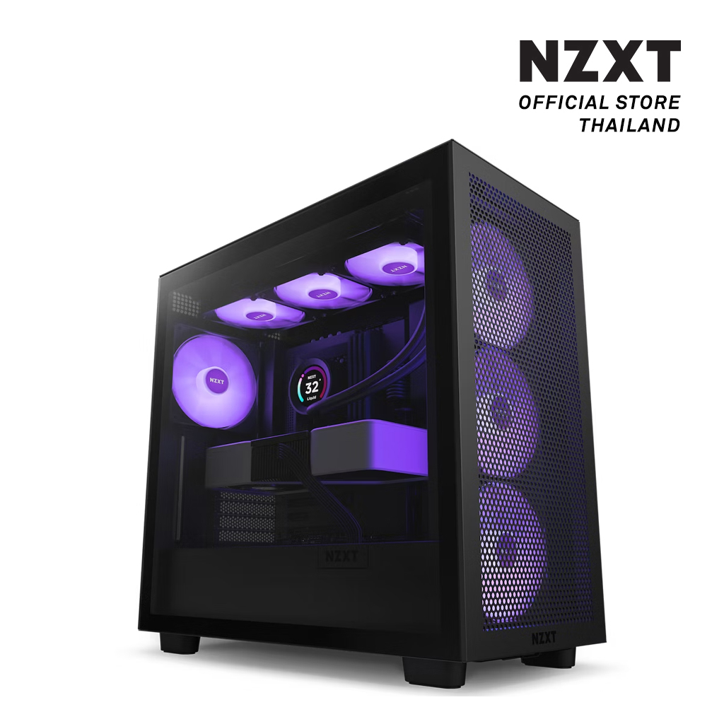 NZXT Case H7 FLOW RGB BLACK : CM-H71FB-R1