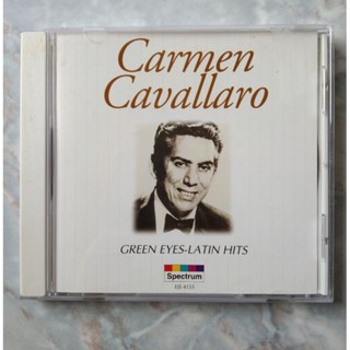 💿 CD CARMEN CAVALLARO : GREEN EYES - LATIN HITS