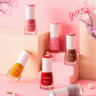 YOTAI ❤️เบอร์1-40❤️ OYAFUN สีทาเล็บ ยาทาเล็บ สีทาเล็บลอกได้ กลิ่นหอม สีทาเล็บเจลไม่ต้องอบ แห้งเร็ว ปกป้องเล็บ