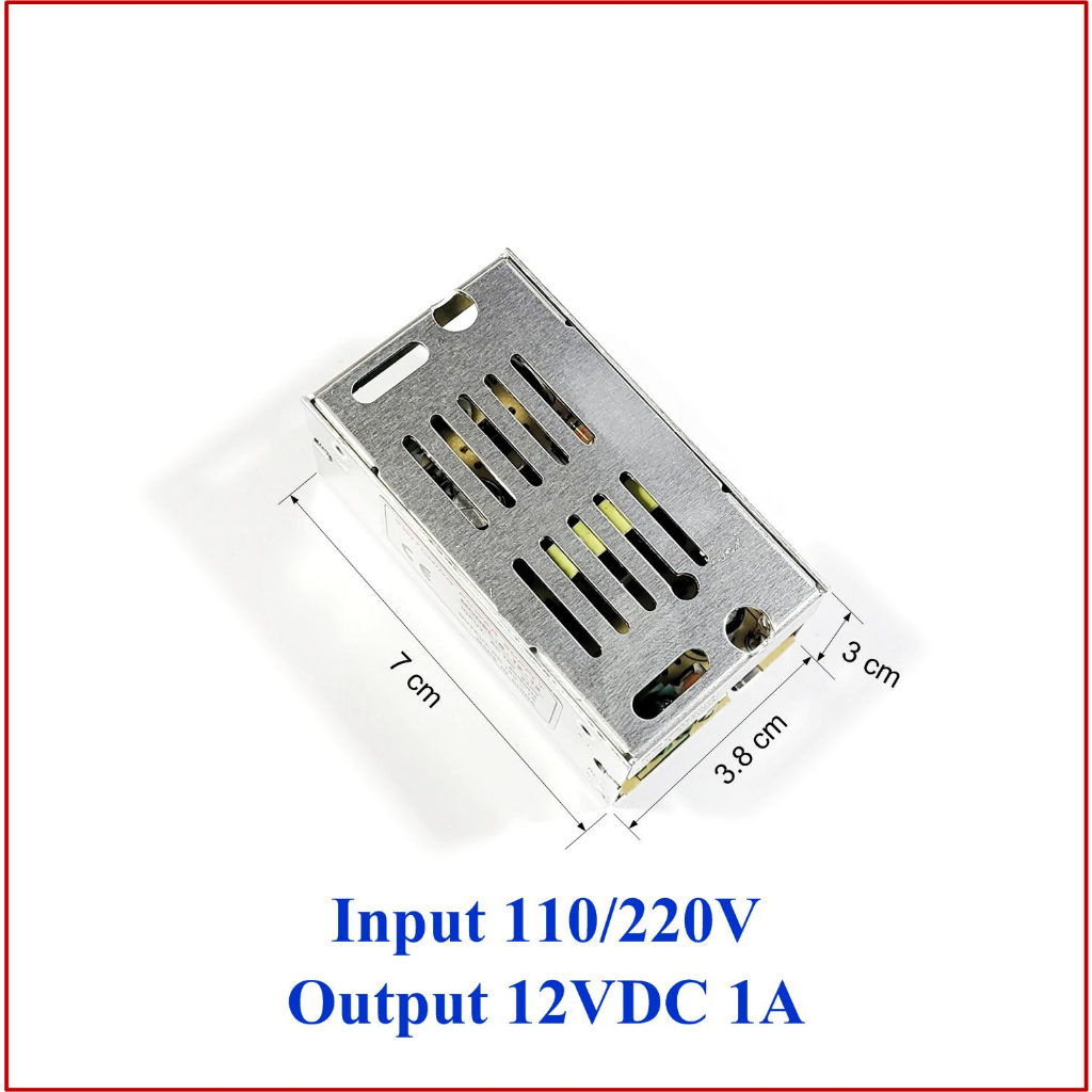 Switching Power Supply 5V, 12V, 24V สวิตชิ่งเพาเวอร์ซัพพลาย Output 5Vdc, 12Vdc, 24Vdc