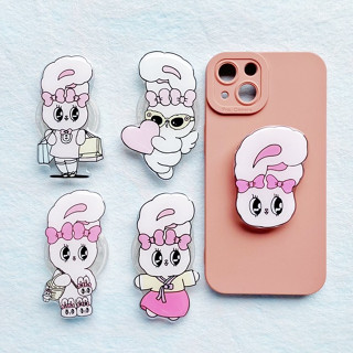 Griptok ชุด 5 ตัว Acrylic EB PopSocket กิ๊ฟต๊อก การ์ตูนติดหลังมือถือ ที่ติดโทรศัพท์ กริ๊บต็อก