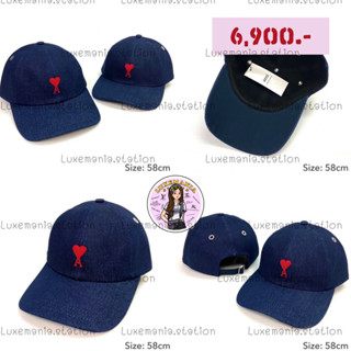 👜: New!! Ami Paris Cap ‼️ก่อนกดสั่งรบกวนทักมาเช็คสต๊อคก่อนนะคะ‼️