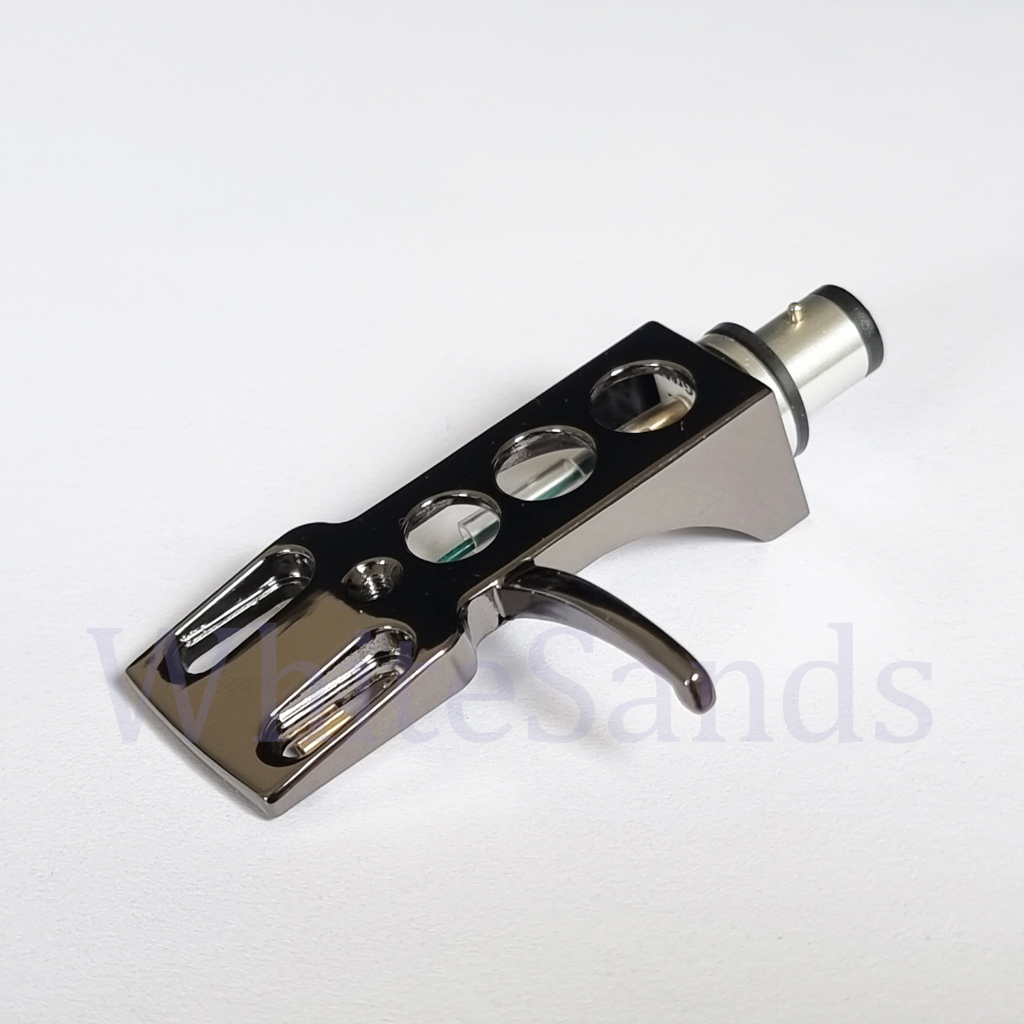 Headshell เฮดเชลยึดหัวเข็ม พร้อมสายสัญญาณ สำหรับเครื่องเล่นแผ่นเสียง