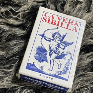 Tarot_rareDs-La Vera Sibilla Cards, Masenghini 551020, Italy -Tarot card/deck/ไพ่ทาโรต์/ไพ่หายาก/ไพ่แรร์