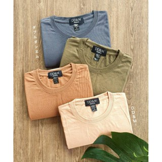 เสื้อยืดสีพื้น เสื้อยืดเปล่า DD&amp;M Basic T-Shirt