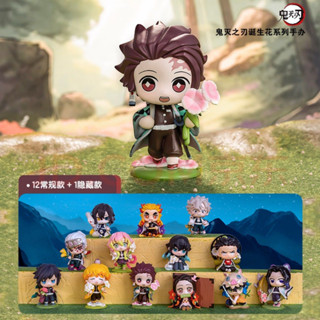 POP MART x Demon Slayer ลิขสิทธิ์แท้ ดาบพิฆาตอสูร  [Pre Order] Kimetsu No Yaiba  อนิเมะ เสาหลัก โมเดล ทันจิโร่ เรนโกคุ