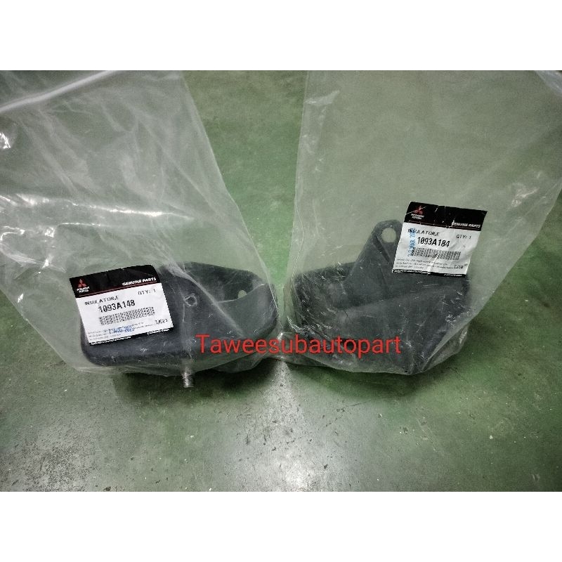 ยางแท่นเครื่องแท้ TRITON'2019 4D56T/16V KL3 KL10 ซ้าย+ขวา ราคาต่อ1คู่ 1093A148+1093A184