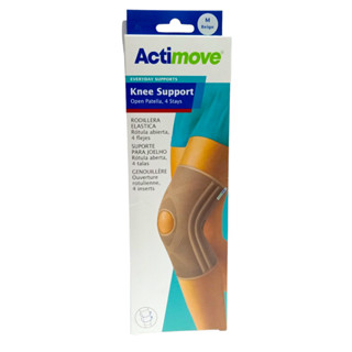 Actimove Knee Support อุปกรณ์พยุงหัวเข่า ชนิดเปิดหัวเข่า เสริมแกนพยุงด้านข้าง 4 แกน