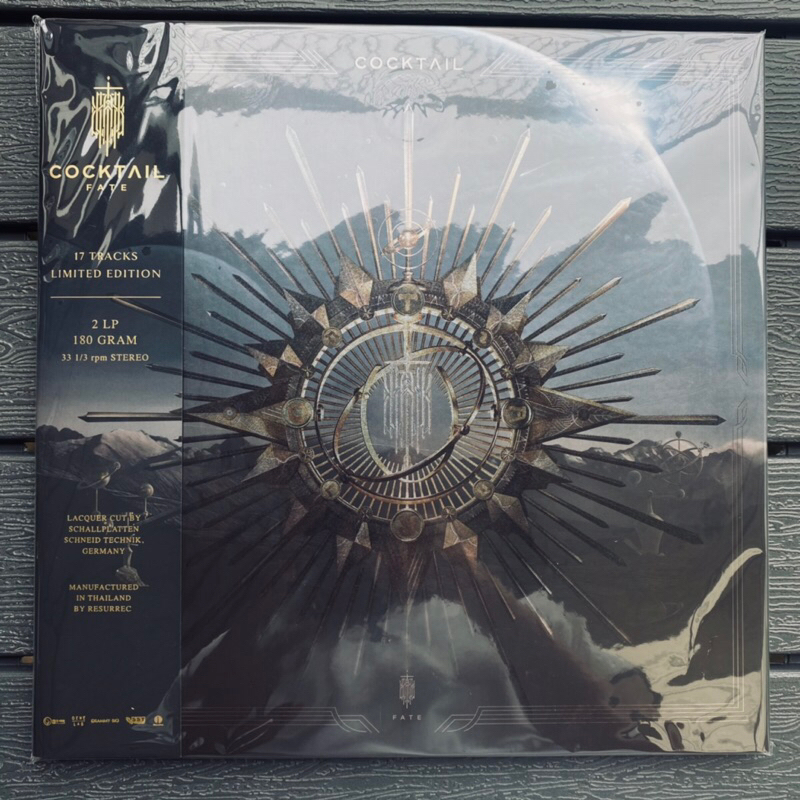 2 LP Vinyl แผ่นเสียง ไวนิล Cocktail - FATE (0715)