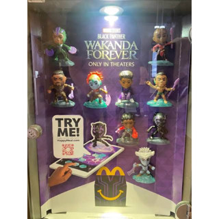 WAKANDA FOREVER HAPPYMEAL TOY MCDONALD USA