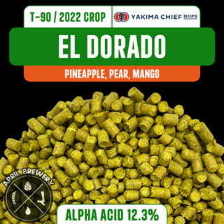 El Dorado Hops Pellets ฮอปส์ เพลลิท ทำเบียร์​ Pale Ale, IPA และอื่นๆ Homebrew Crop 2022 1oz [Yakima Chief Hops]