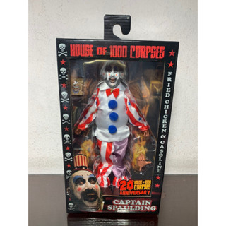 Neca Clothed Action Figure Captain Spaulding