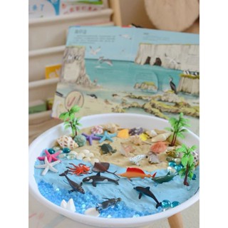 Jumbo round tray for sensory play ถาดกิจกรรมเอนกประสงค์ขนาดใหญ่(พร้อมส่ง)