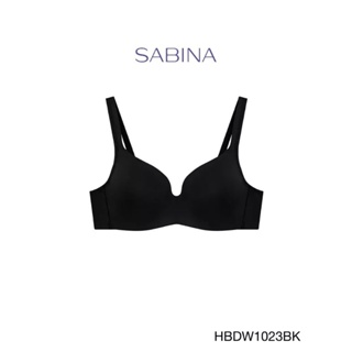 Sabina เสื้อชั้นใน (มีโครง ฟองน้ำไม่ดันทรง)  รหัส HBDW 1023