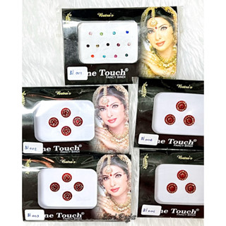 Indian Bindi Premium บินดิ ที่ติดหน้าผากสไตล์อินเดีย(เลือกแบบแจ้งหมายเลขในแชทได้เลยค่ะ)