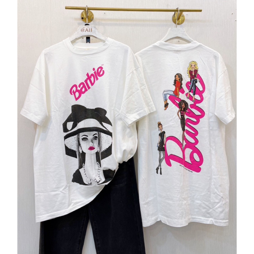 เสื้อยืดผ้าฟอก Unisex Cotton 100 งานใหม่ ทำเก่า ผ้าฟอกเฟดนุ่มไร้ตะเข็บข้าง สกรีนจม หน้าหลัง
