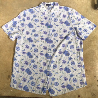 เสื้อฮาวาย Vtg.Hawaii Shirt ENCADEE Sz.46 100% VISKOSE