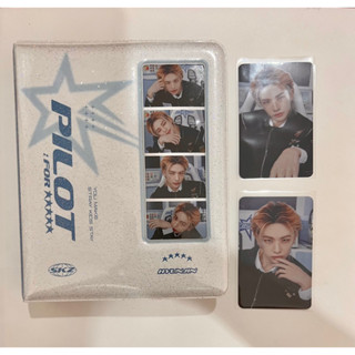 พร้อมส่ง - Hyunjin Binder Set Stray Kids 3rd Fan Meeting Pilot : for ★ ★ ★ ★ ★