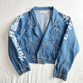 [ 𝕦𝕤𝕖𝕕 ส่งต่อ ] JASPAL Jeans Jacket  Size M สภาพดีมาก