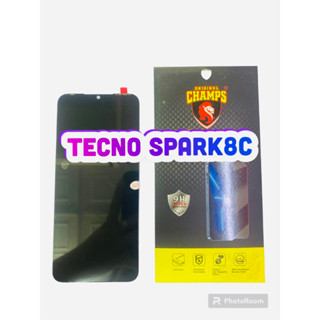 หน้าจอ LCD+ทัชสกรีน Tecno Spark8C แท้ แถมฟีมล์กระจกกันรอย+กาว+ไขควง