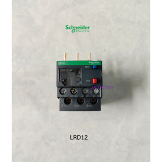 Schneider Electric LRD12 โอเวอร์โหลดรีเลย์ 5-8A. (Overload Relay) รุ่น LRD