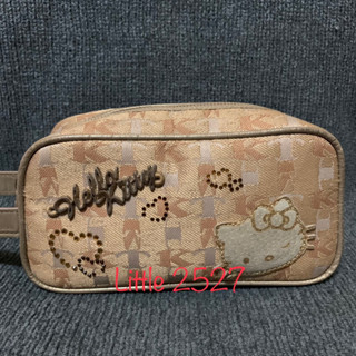 Hello Kitty กระเป๋าใส่ของจุ๊กจิ๊ก ใส่เครื่องสำอางค์   (ขนาด 7x4 นิ้ว)