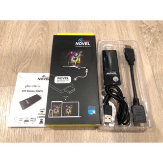 HDMI WIFI DISPLAY NOVEL สะท้อนหน้าจอมือถือขึ้นจอรถ