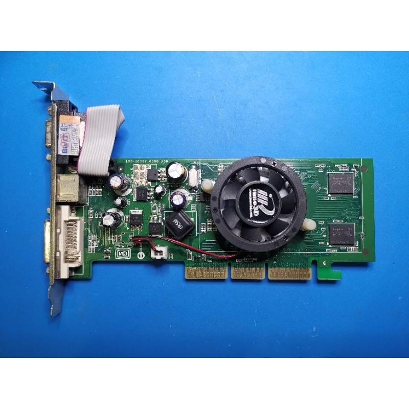 การ์ดจอ inno3D 6200-AGP-DVI-TV-DDR2-64Bit-256MB AGP