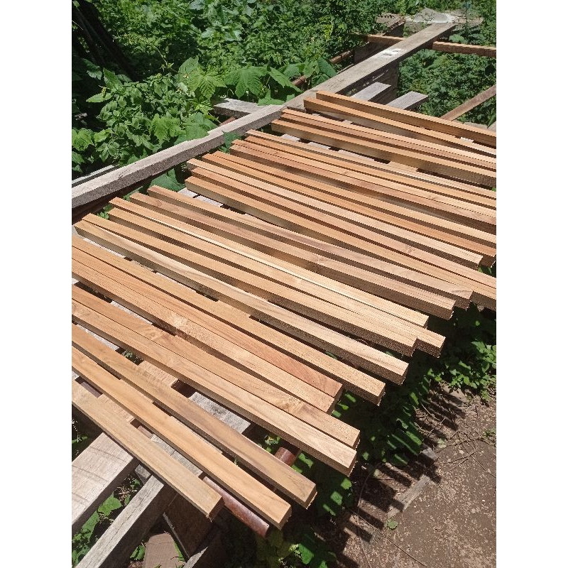 ไม้สักสี่เหลี่ยม1มัด มี10ชิ้น ขนาด1นิ้ว*1นิ้ว ยาว1เมตร รีดไสพร้อมใช้งาน - รูปที่ 7