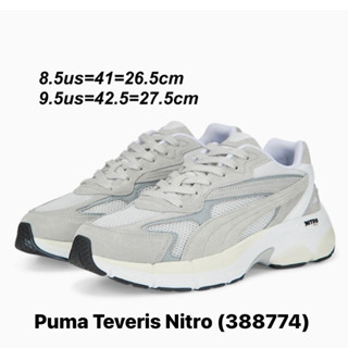 รองเท้า Puma รุ่น Suede Skate Nitro สีเทา (386082) ของแท้💯% จาก Shop