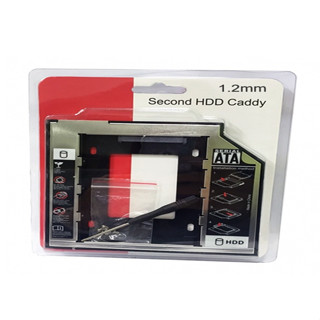 ตัวใส hdd ใน dvd rom 2nd HDD SATA caddy 2.5" ของ notebook slim 9.5mm /12.7mm