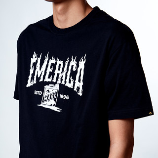 EMERICA เสื้อยืด GAS CAN FLAME LOGO 2023