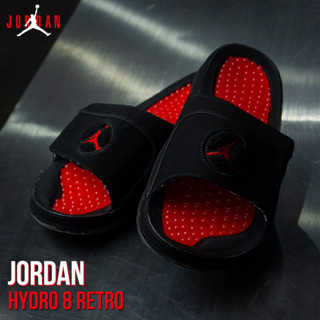 Nike ไนกี้ รองเท้าแตะ รองเท้าลำลอง M Jordan Hydro 8 Retro FD7674-001 (2100)