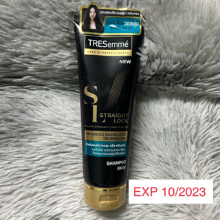 Tresemme advanced shape lock technology เทรซาเม่ แชมพู สำหรับผมยืดวอลลุ่มหรือหนีบตรง 180 มล. (EXP 10/2023)