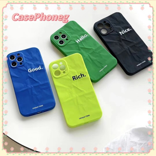 🍑CasePhoneg🍑ขั้นพื้นฐาน สีทึบ เรียบง่าย ไม่สม่ำเสมอ iPhone 11 14 pro max ป้องกันการหล่น ขอบเต็ม case for iPhone 12 13