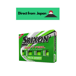 Srixon Soft Feel 2020 ลูกกอล์ฟ เนื้อแมตต์ สีเขียว นําเข้าจากอเมริกา