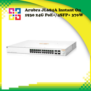 Arubra JL684A Instant On 1930 24G PoE+/4SFP+ 370W