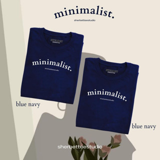 เสื้อยืดลาย minimalist | SHERBETTEESHOP