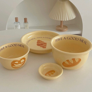 เซรามิค จาน/แก้ว bread tableware 🥖 🍞 🥯