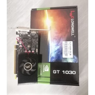 VGA GT1030 2GB DDR5 การ์ดจอ LWC (Longwell)