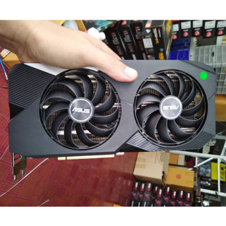 VGA การ์ดจอ ASUS DUAL RTX 3060TI 8GB GDDR6 ประกันศูนย์ ​JIB​ 25/10/2024 มีไฟนิดๆเรียบหรู