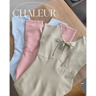 Best seller ✨ Marrzo ~* ชุดทำงาน พรางหุ่น | Chaleur dress ผูกโบว์น่ารัก 🎀