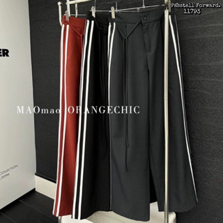 🇰🇷New🇰🇷  Korea sporty trousers  มาใหม่เลยค่ะ กับกางเกง ดีเทลแต่งแถบข้าง