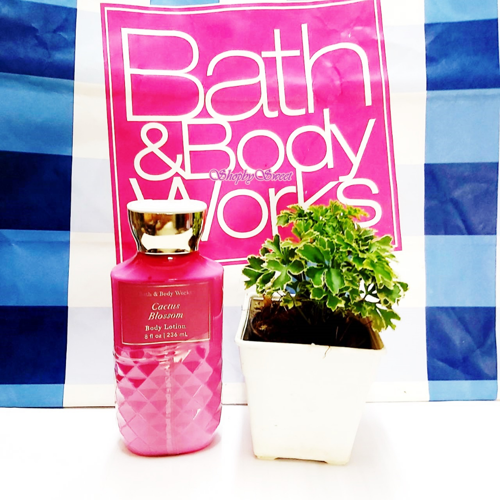 ของแท้100% Bath & Body Works CACTUS BLOSSOM Body Lotion หอมหวาน นุ่ม ผูดี ๆ