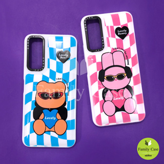 VivoY11/Y12/Y15/Y17/Y20/Y20s/Y12s/Y21(2021)/Y22(2022)เคสนิ่มซิลิโคน TPU ด้านหลังนูนกันเลนส์กล้อง casetify พิมพ์ลายการ์ต