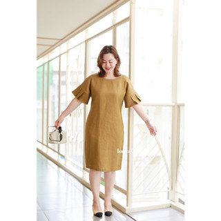 Dressday Linen #Honey-Brown