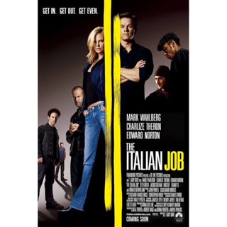 VCD The Italian Job (2003). (language Thai)(Action/Thriller) วีซีดี เดอะอิตาเลี่ยนจ๊อบ ปล้นซ้อนปล้นพลิกถนนล่า(พากย์ไทย)