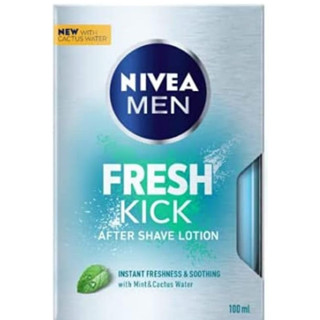 NIVEA Men Cool Kick Fresh After Shave Lotion 100 ml, Cooling Refreshment