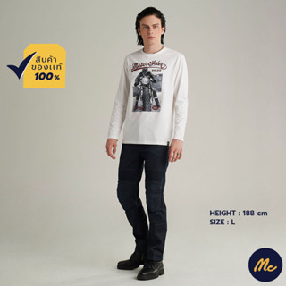 Mc JEANS เสื้อยืดแขนแขนยาวผู้ชาย MTTZ64710